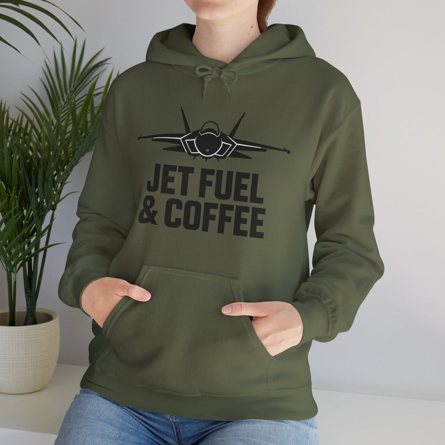 Jet Fuel & Coffee Hoodie — Aviation Apparel