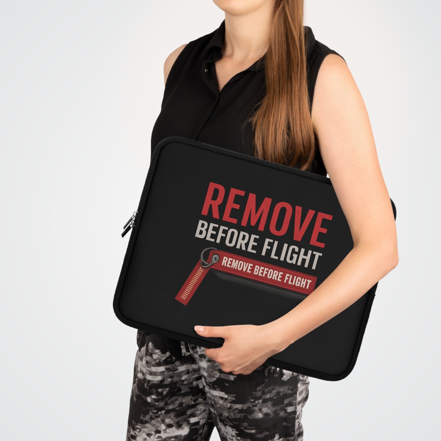 Remove Before Flight Laptop Sleeve — Aviation Apparel