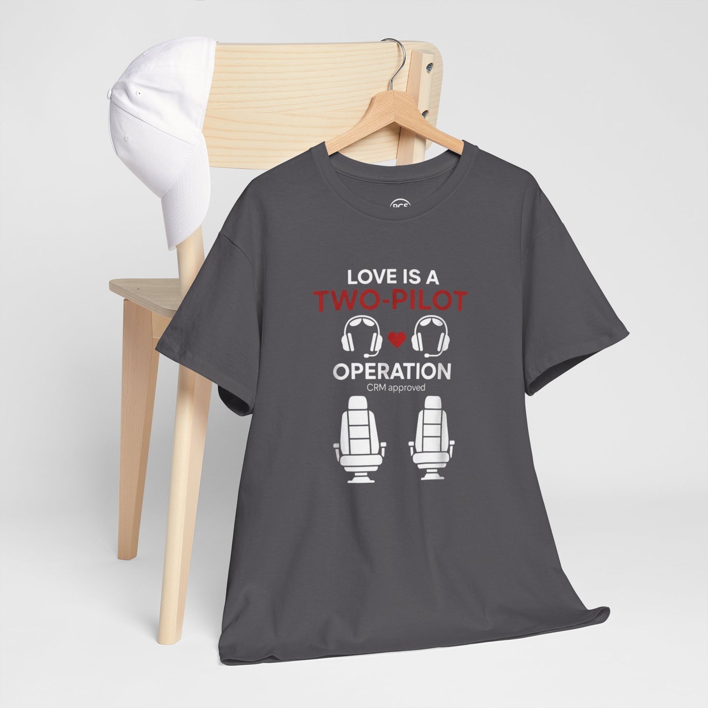Pilot Couples T‑Shirt - Valentine Aviation Apparel