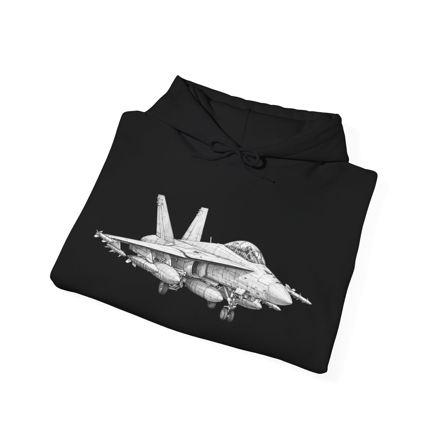 F-18 Fighter Jet Hoodie — Aviation Apparel
