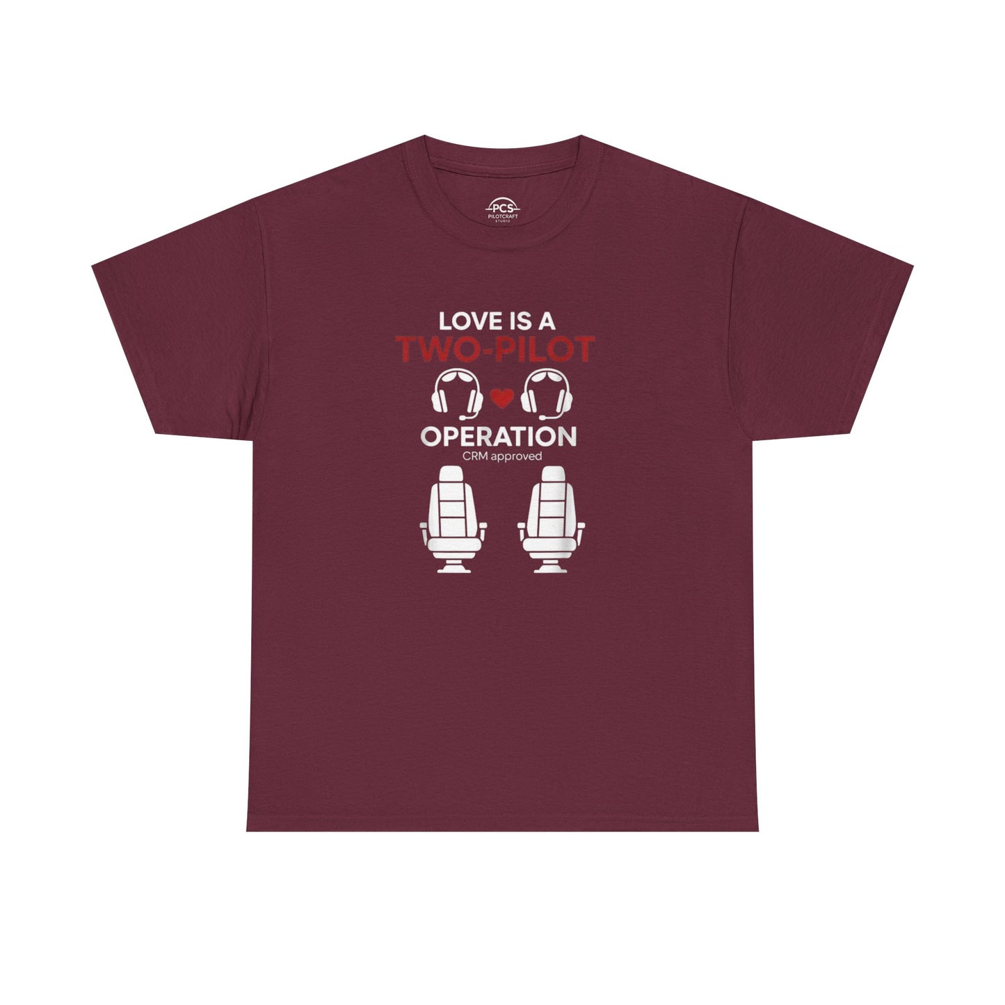 Pilot Couples T‑Shirt - Valentine Aviation Apparel