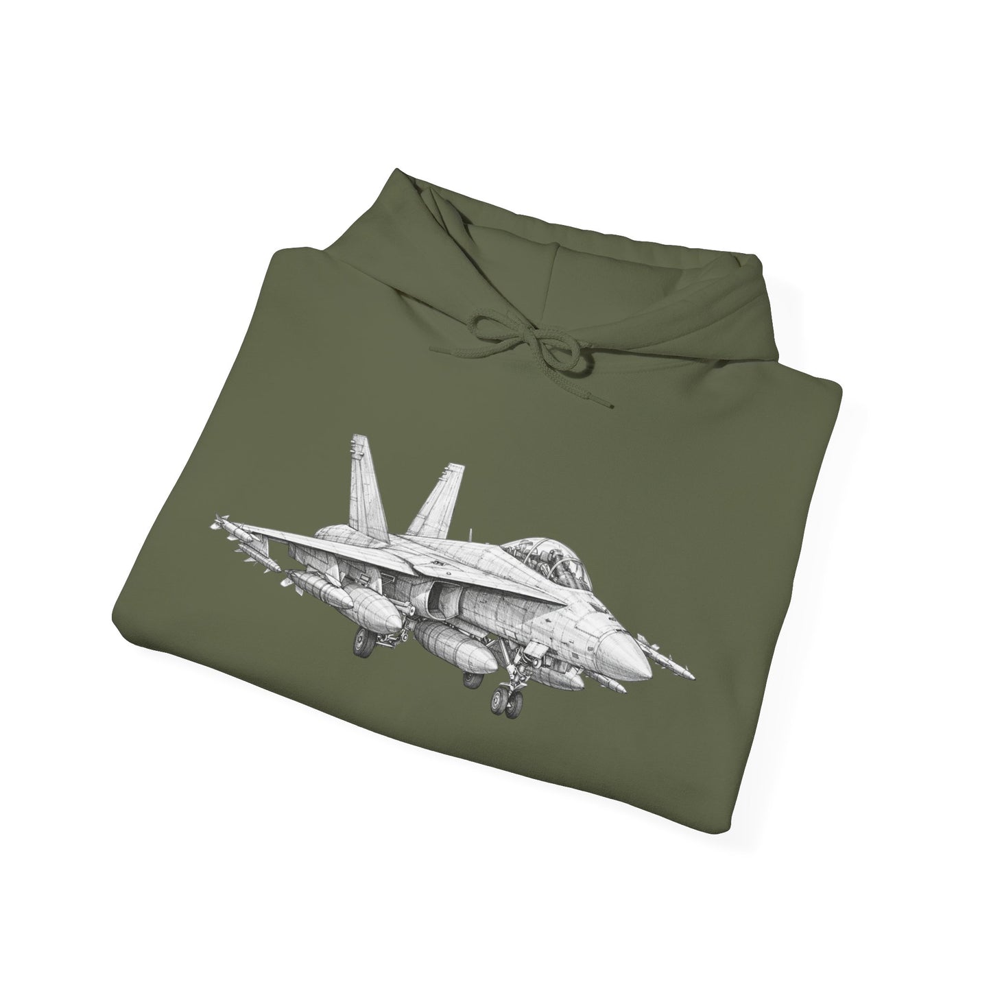 F-18 Fighter Jet Hoodie — Aviation Apparel