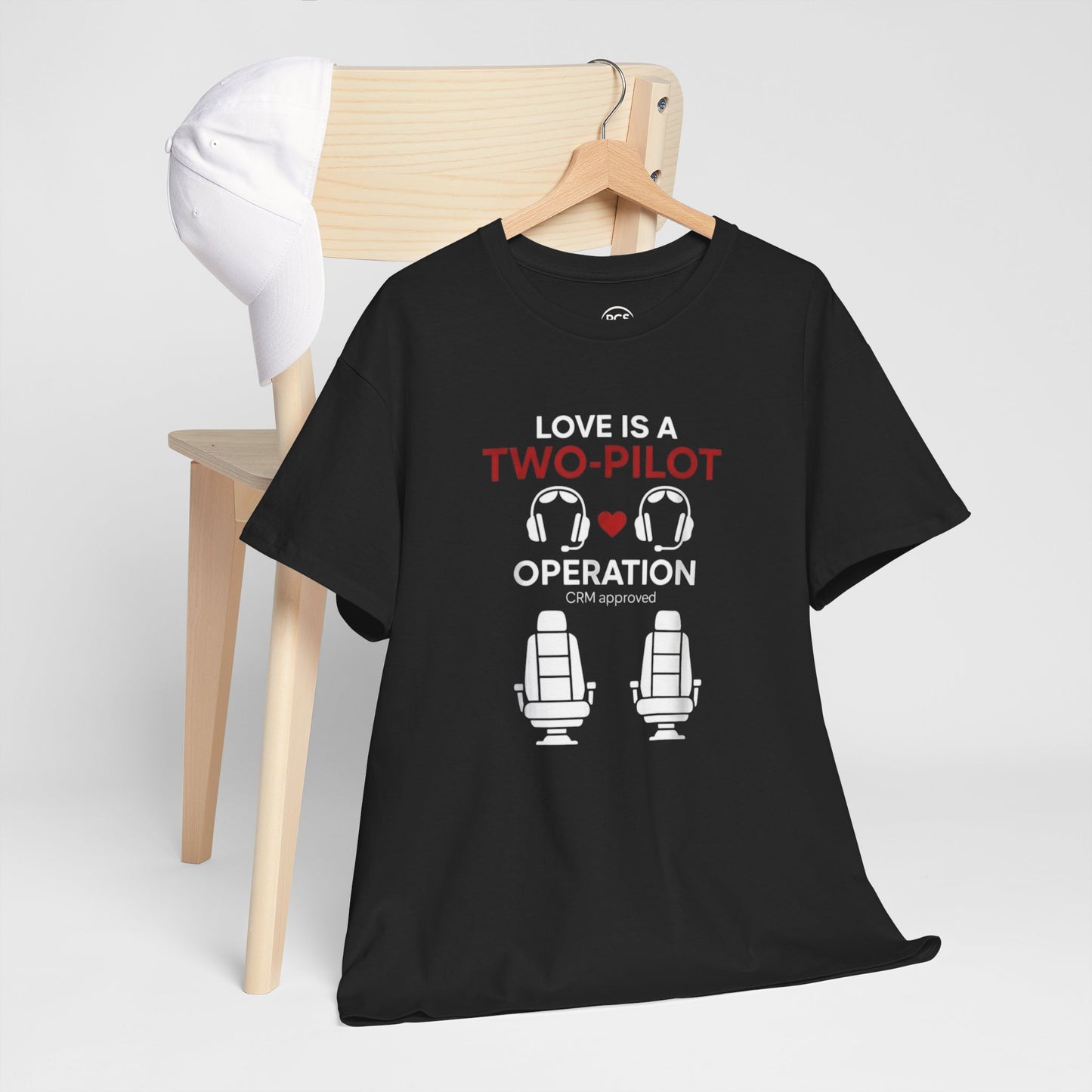 Pilot Couples T‑Shirt - Valentine Aviation Apparel