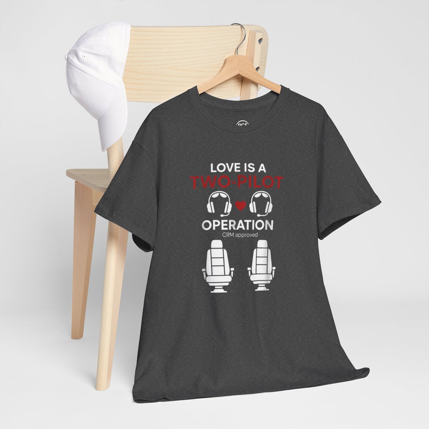 Pilot Couples T‑Shirt - Valentine Aviation Apparel