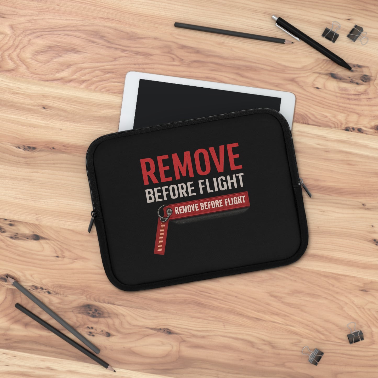 Remove Before Flight Laptop Sleeve — Aviation Apparel