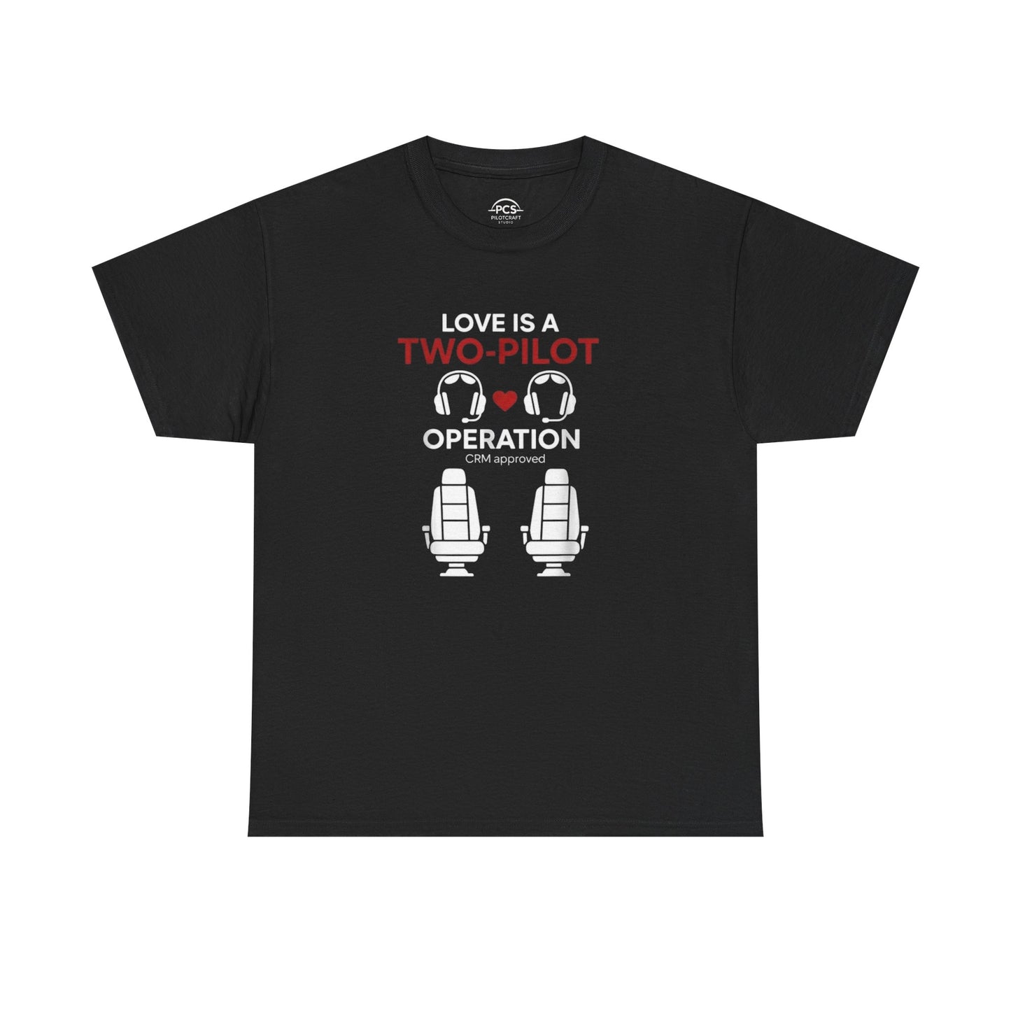 Pilot Couples T‑Shirt - Valentine Aviation Apparel
