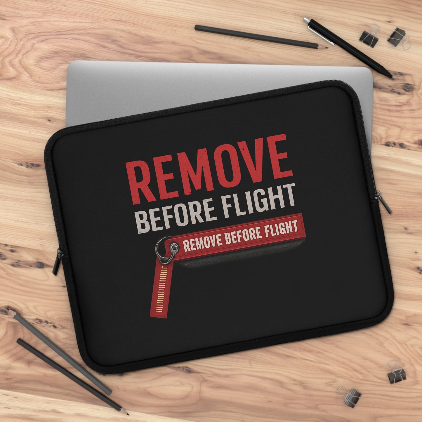 Remove Before Flight Laptop Sleeve — Aviation Apparel