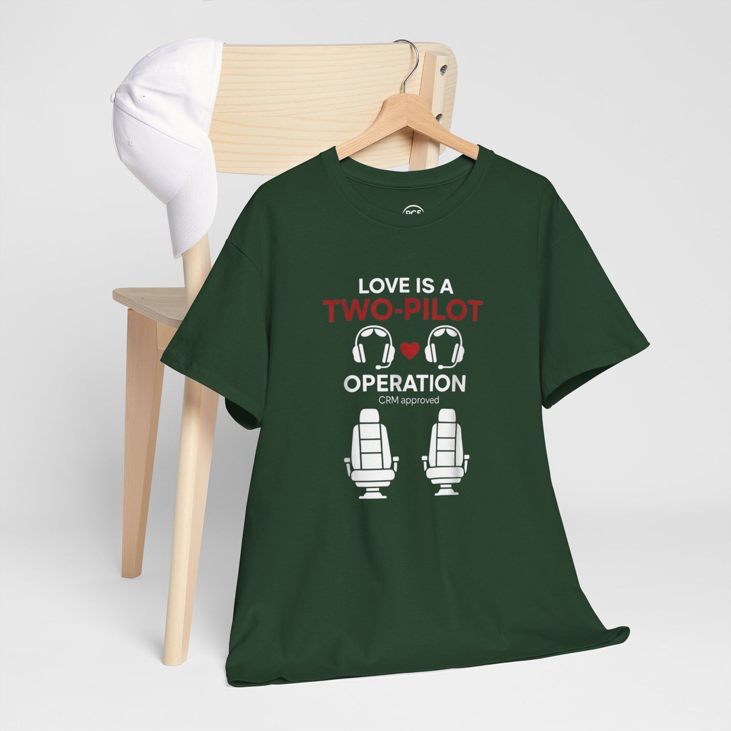 Pilot Couples T‑Shirt - Valentine Aviation Apparel