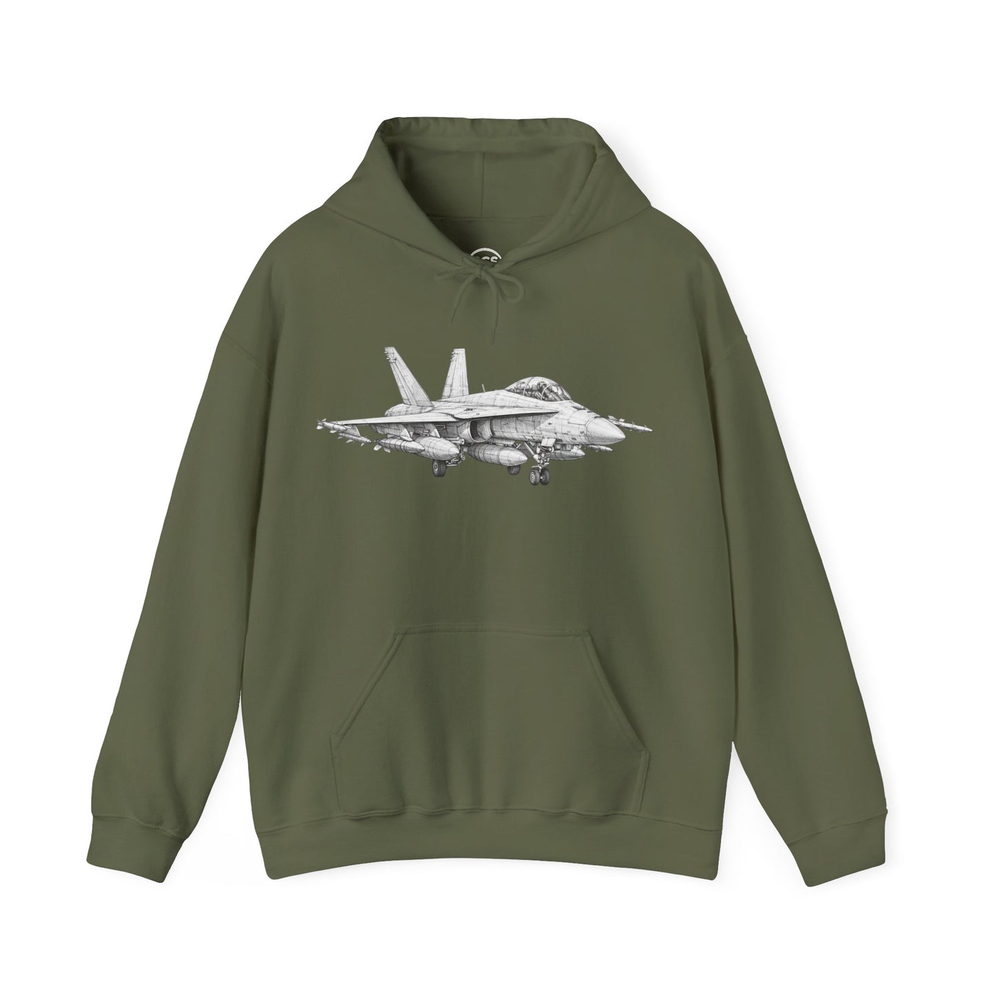 F-18 Fighter Jet Hoodie — Aviation Apparel