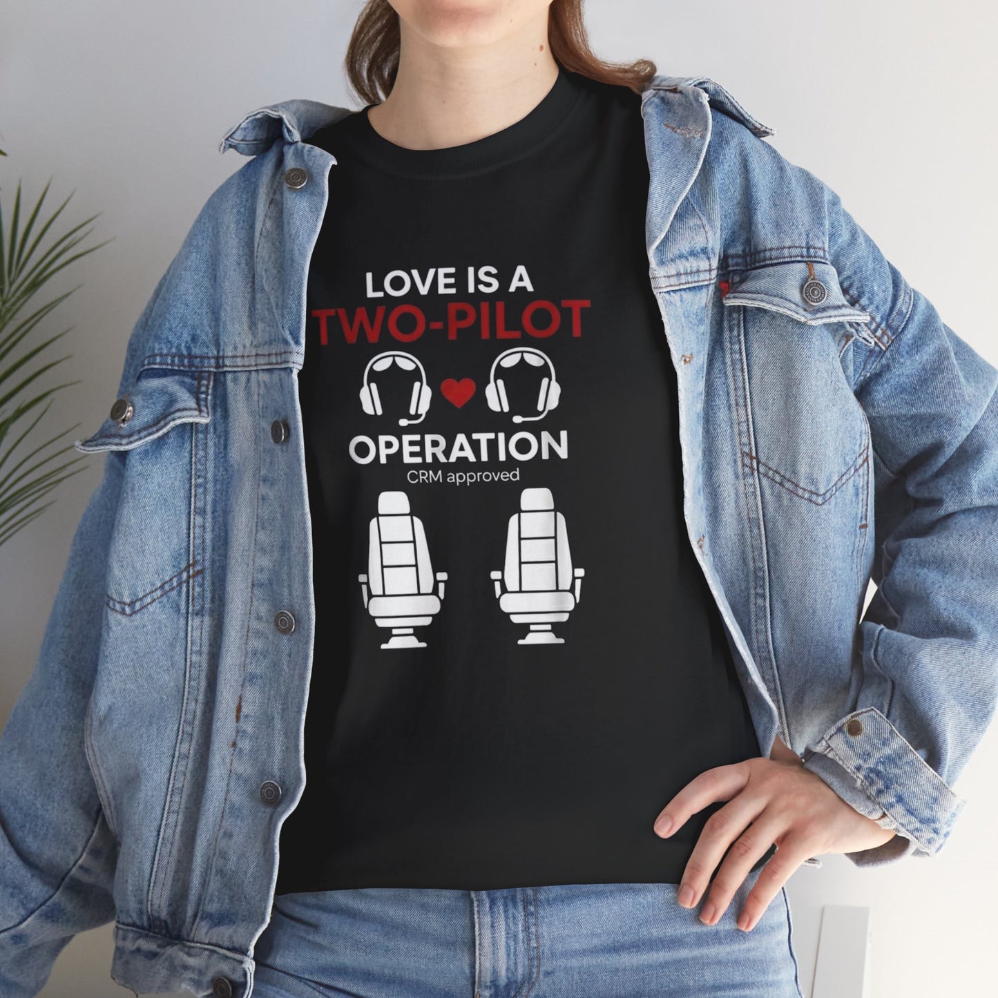 Pilot Couples T‑Shirt - Valentine Aviation Apparel