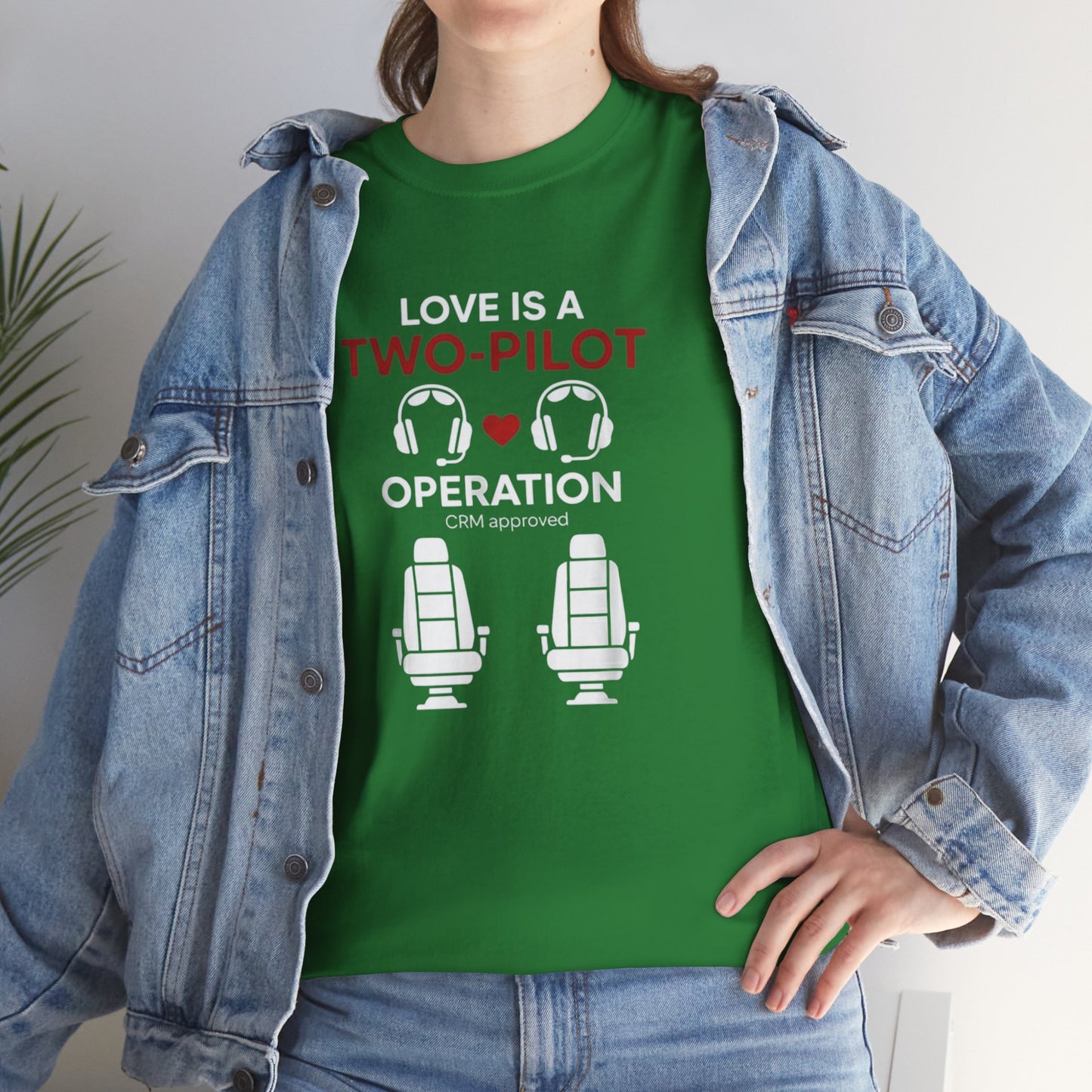 Pilot Couples T‑Shirt - Valentine Aviation Apparel