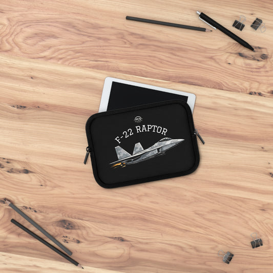 F-22 Raptor Laptop Sleeve — Aviation Apparel