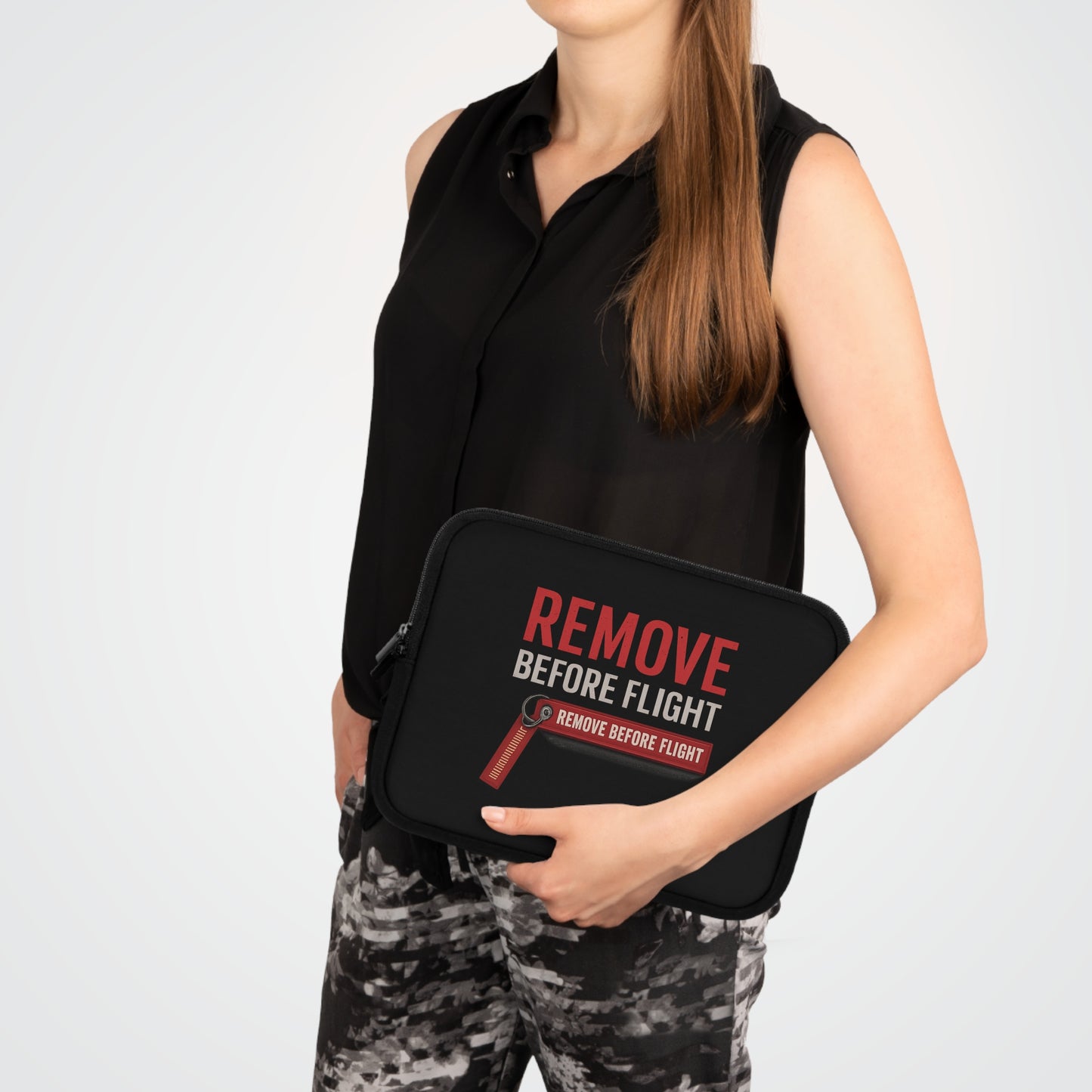 Remove Before Flight Laptop Sleeve — Aviation Apparel