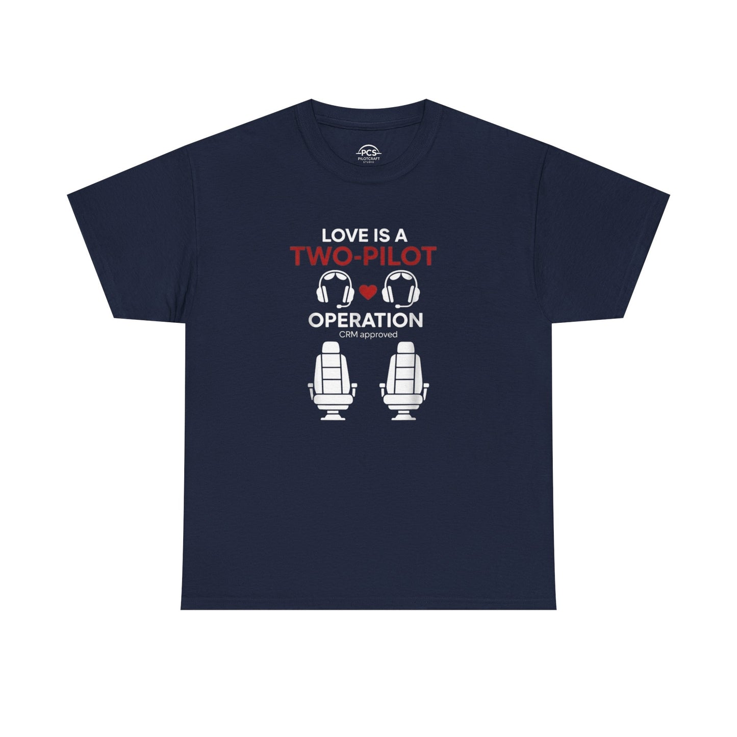 Pilot Couples T‑Shirt - Valentine Aviation Apparel