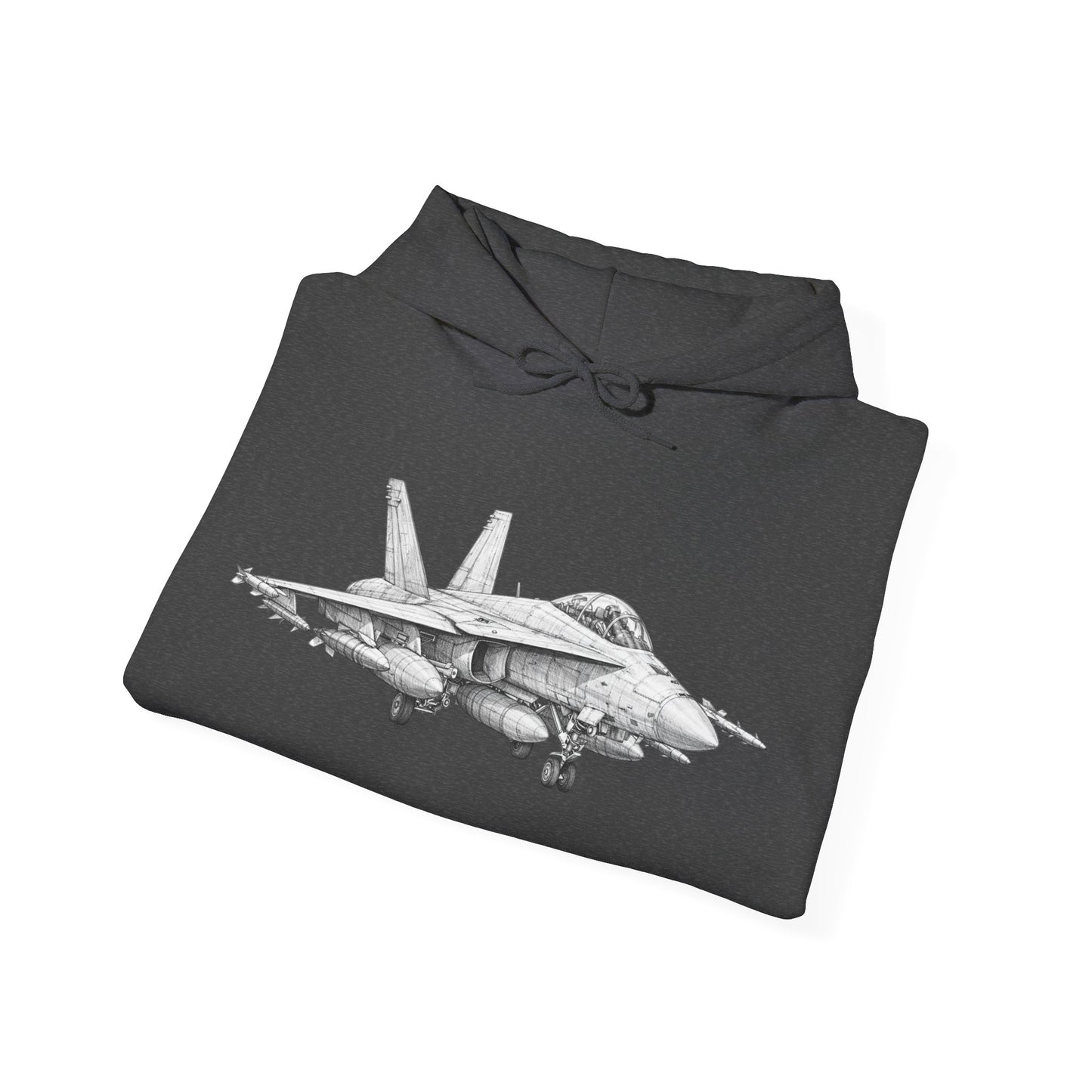 F-18 Fighter Jet Hoodie — Aviation Apparel