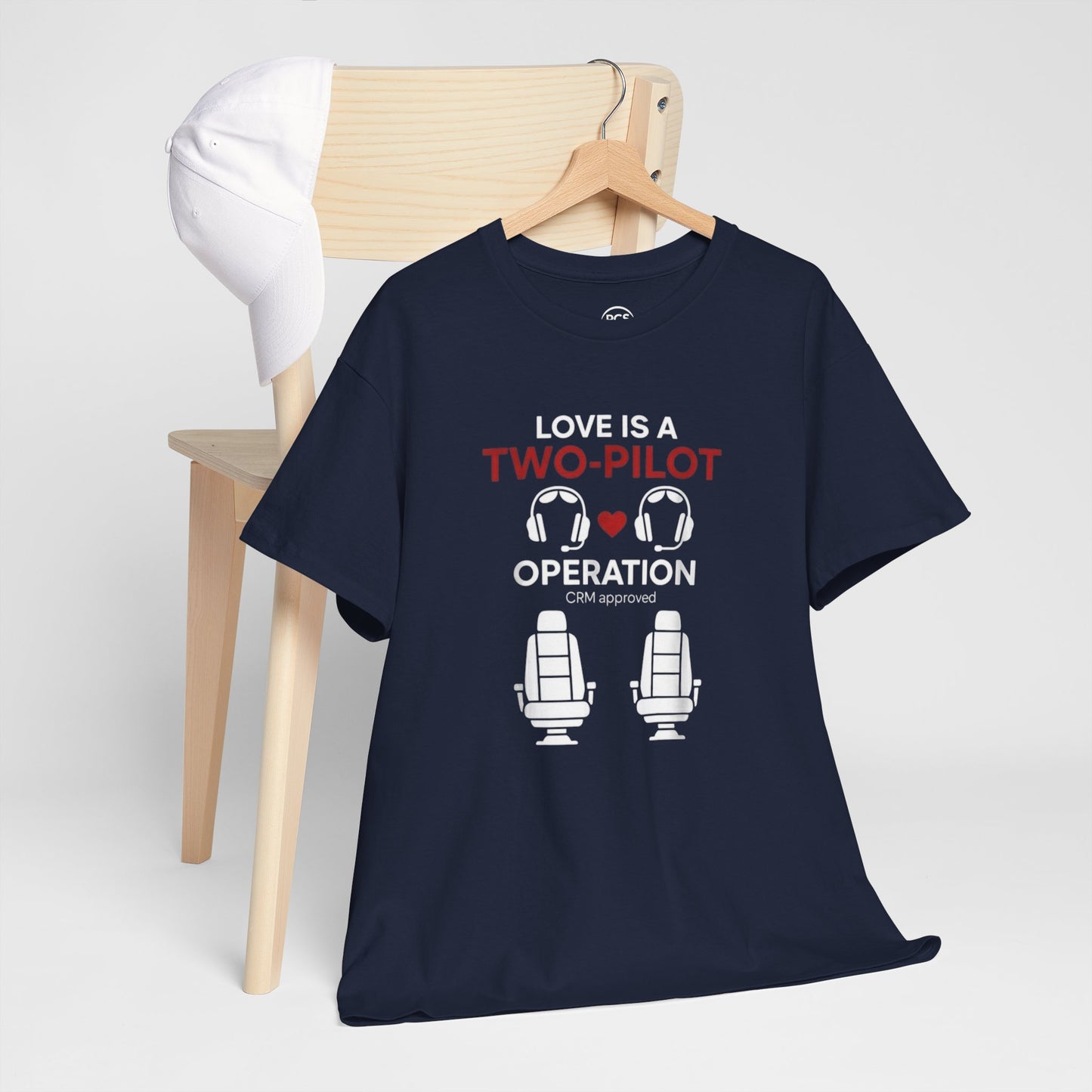 Pilot Couples T‑Shirt - Valentine Aviation Apparel