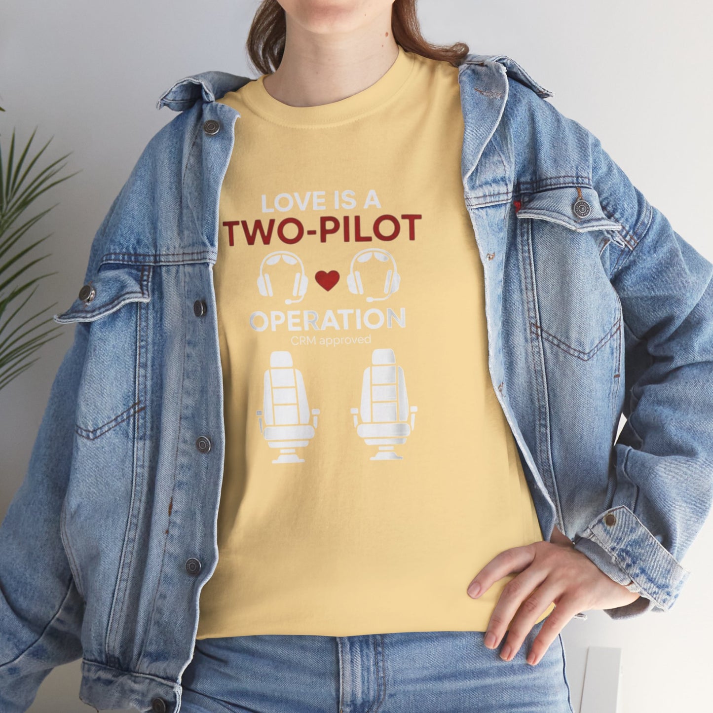 Pilot Couples T‑Shirt - Valentine Aviation Apparel