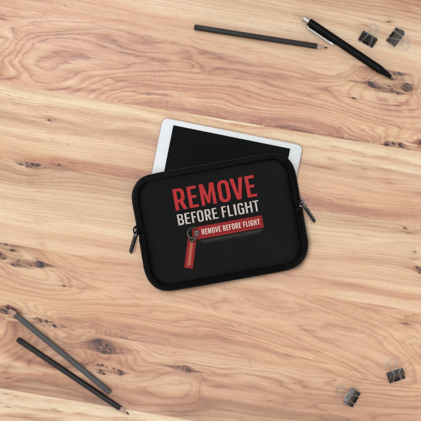Remove Before Flight Laptop Sleeve — Aviation Apparel