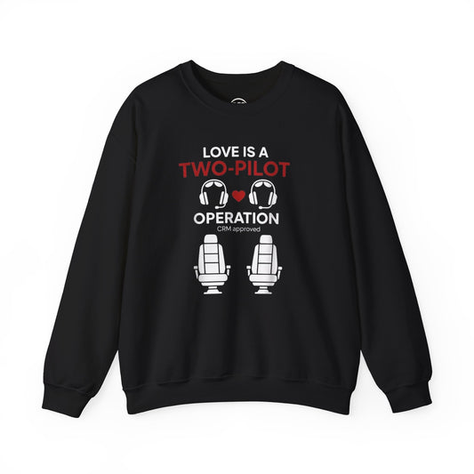 Love Sweatshirt — Valentine Aviation Apparel