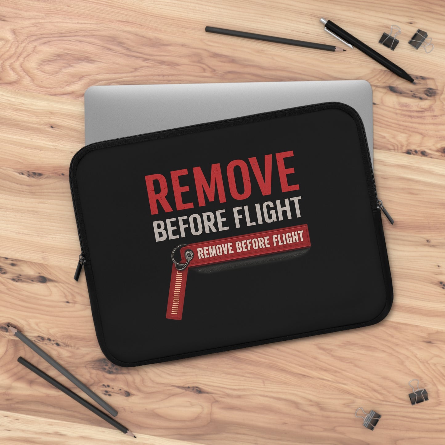 Remove Before Flight Laptop Sleeve — Aviation Apparel