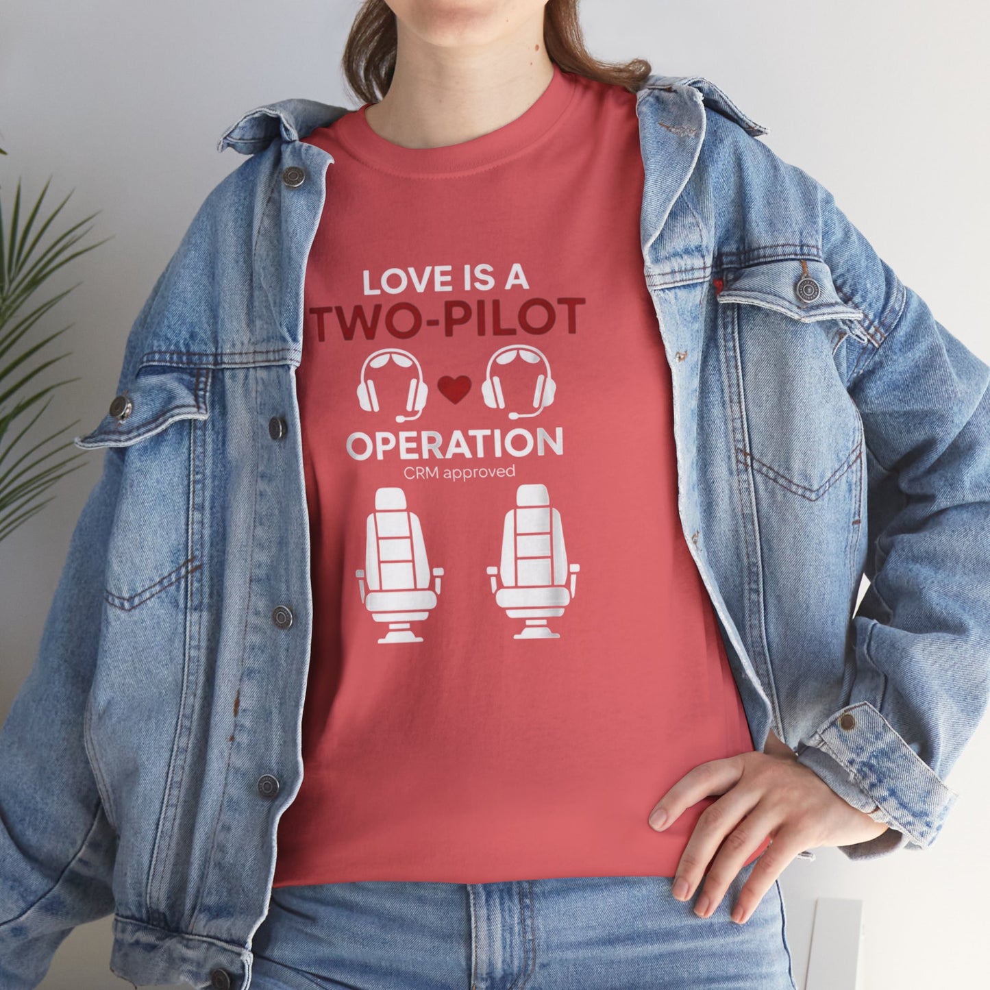 Pilot Couples T‑Shirt - Valentine Aviation Apparel