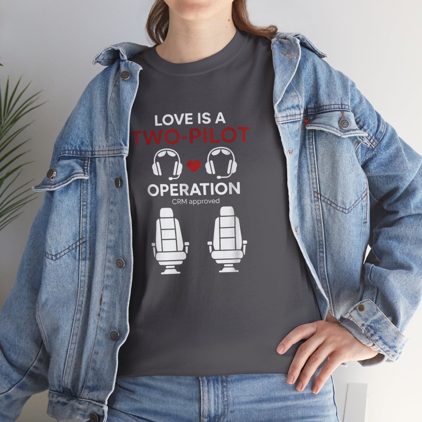 Pilot Couples T‑Shirt - Valentine Aviation Apparel