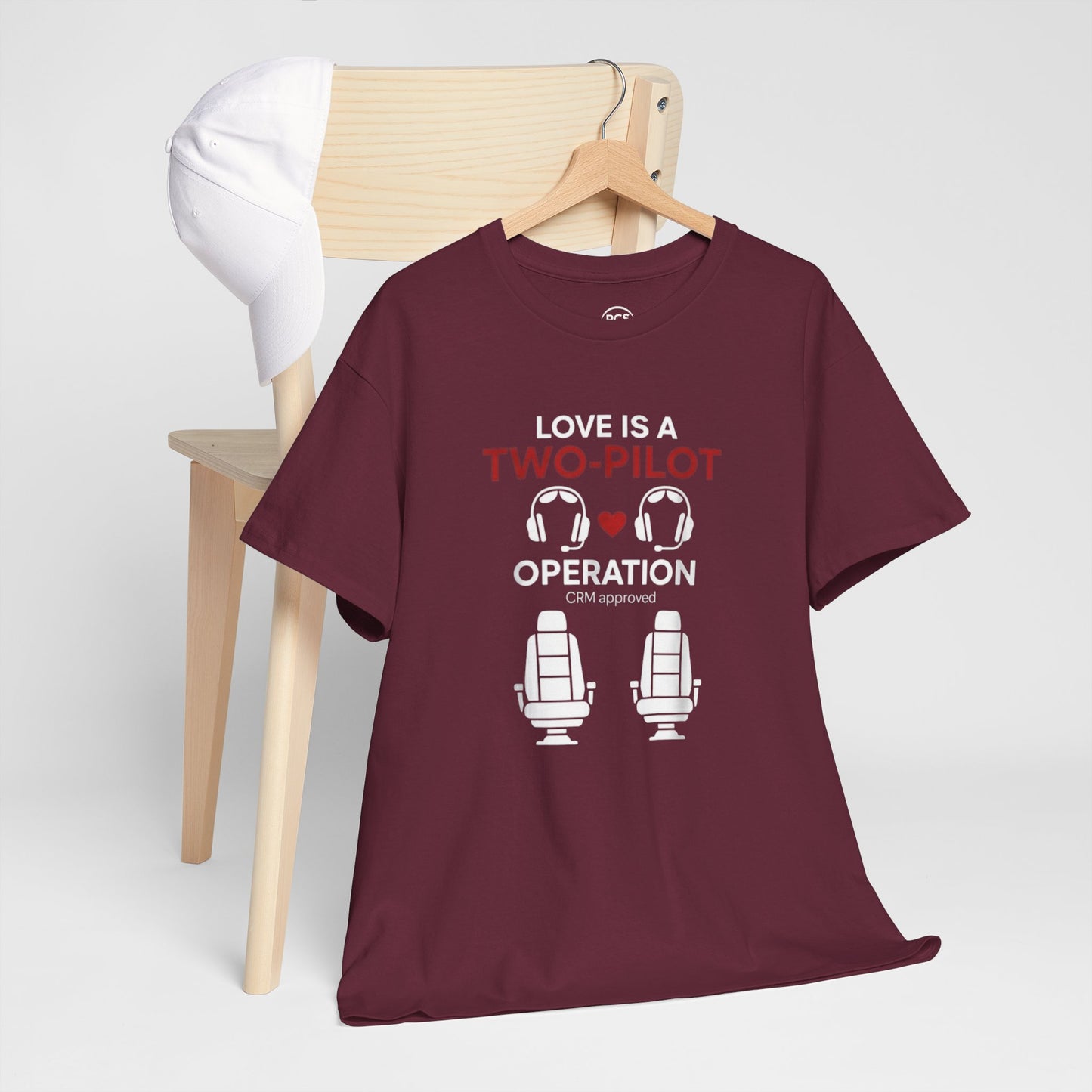 Pilot Couples T‑Shirt - Valentine Aviation Apparel