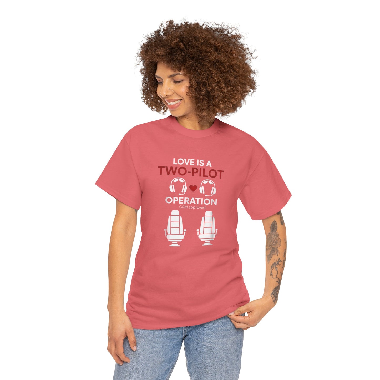 Pilot Couples T‑Shirt - Valentine Aviation Apparel