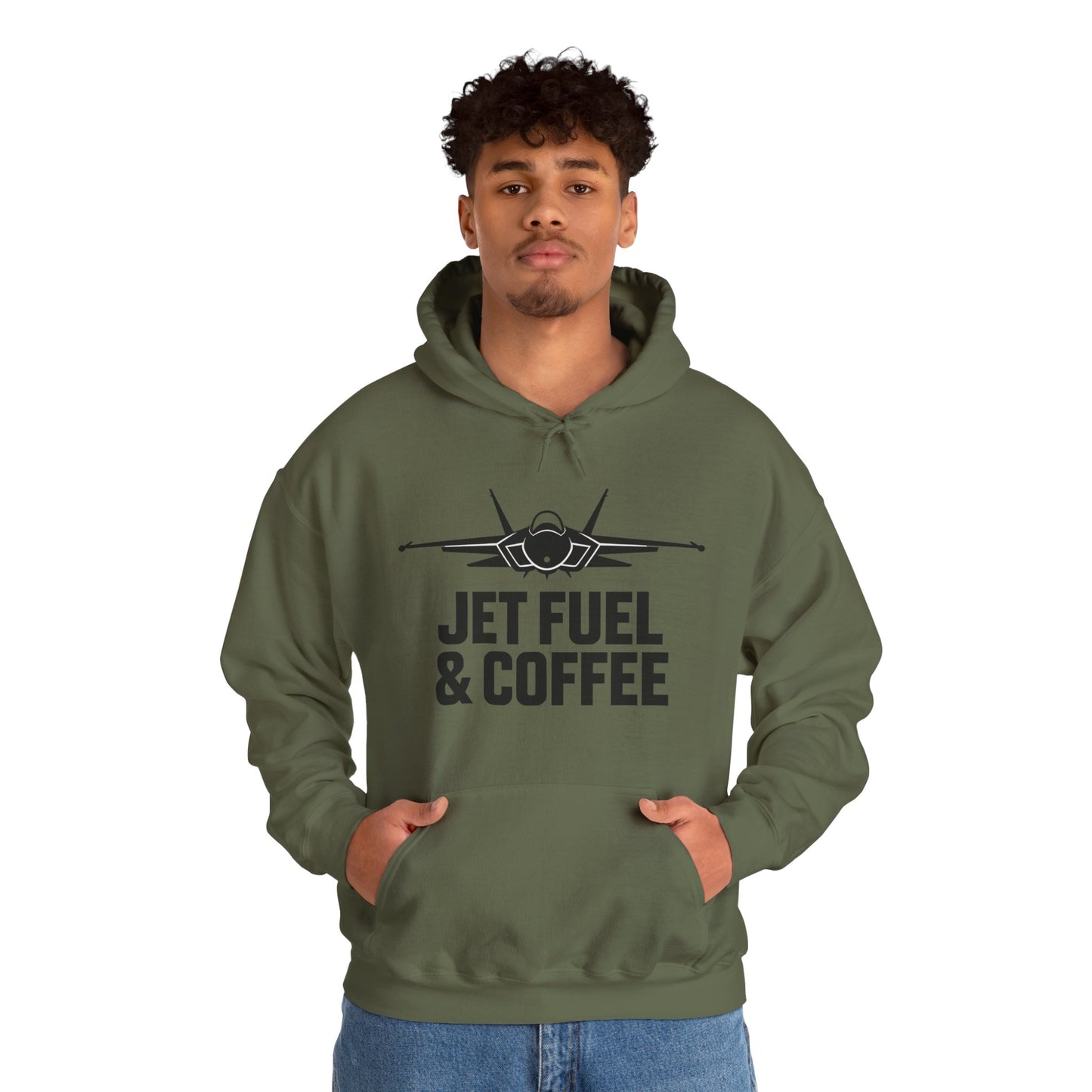 Jet Fuel & Coffee Hoodie — Aviation Apparel