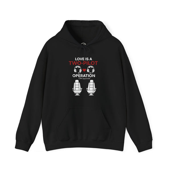 Couple Love Hoodie — Valentine Aviation Apparel