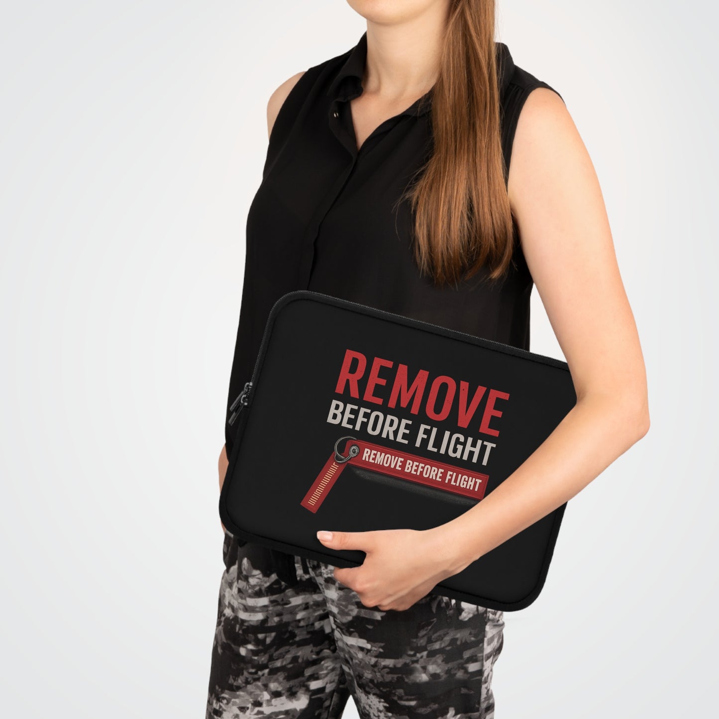 Remove Before Flight Laptop Sleeve — Aviation Apparel